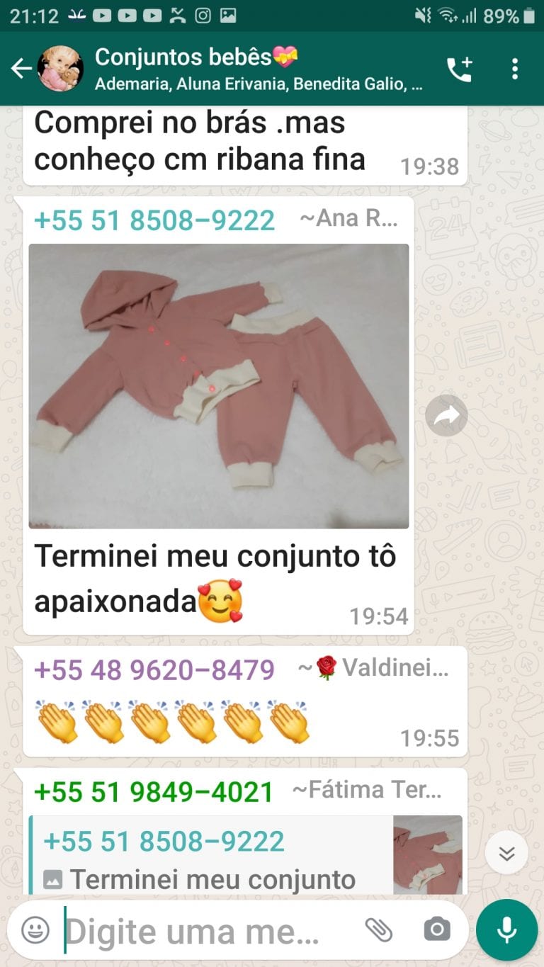 Como Fazer Conjuntos de Inverno Infantil depoimento