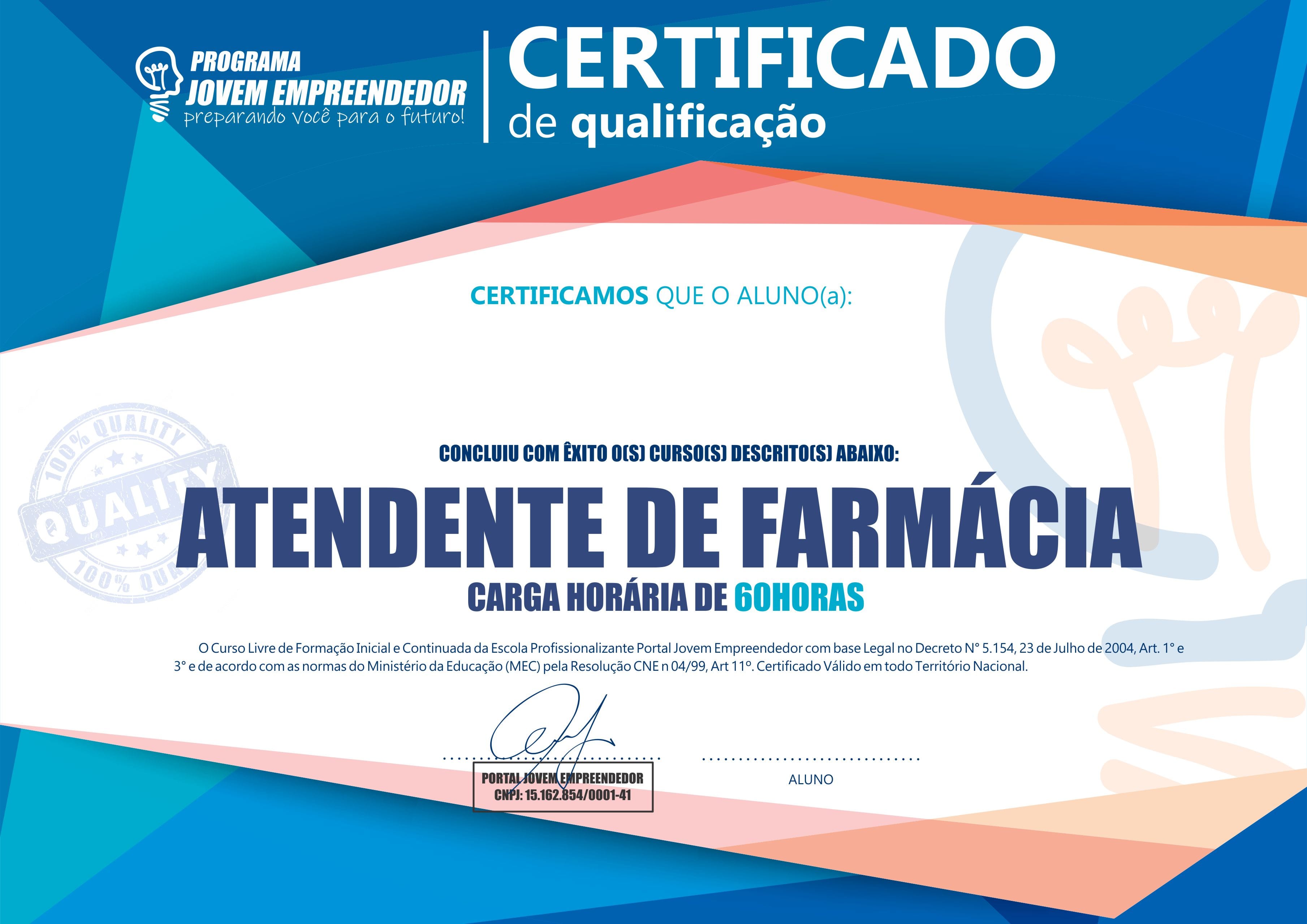 Curso de Atendente de Farmácia Vale a Pena Comprar