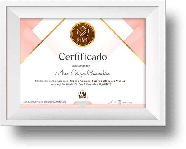 Curso de Confeitaria Império Premium Vale a Pena Comprar