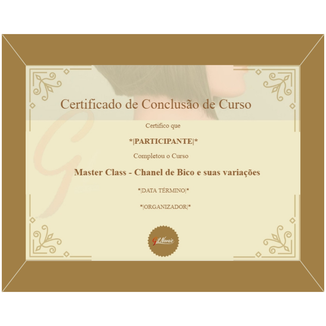 Curso Especialização em Chanel de Bico Vale a Pena Comprar