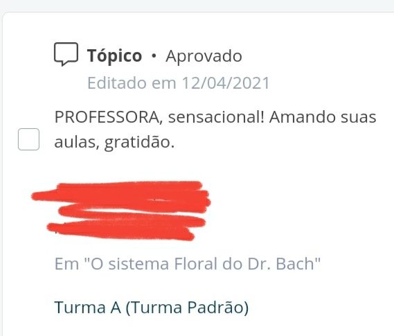 Curso Formação Completa em Fitoterapia e Plantas Medicinais depoimento