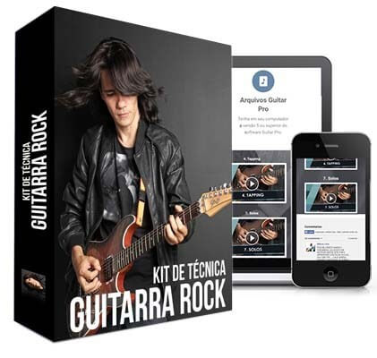 Curso Kit de Técnica para Guitarra Rock funciona