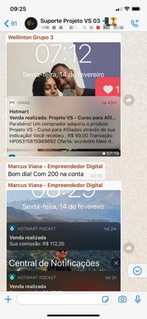 Curso Projeto VS 2.0 depoimento