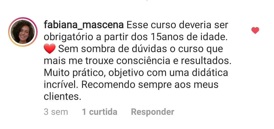 Curso Psicologia:Descobrindo a Mente Humana depoimento