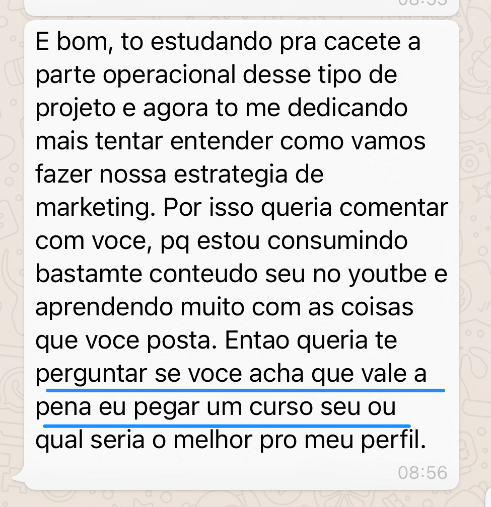 Livro Curtidas Não Pagam as Contas depoimento