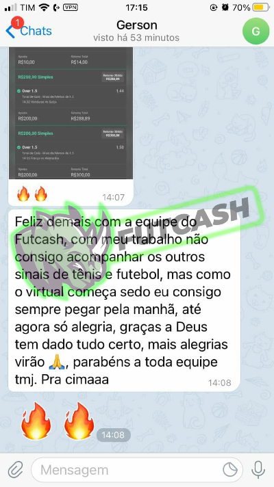 Curso FutCash Hackeando a Bet depoimento