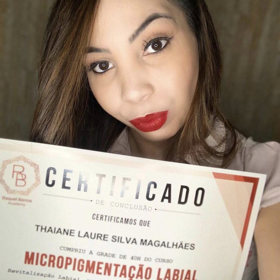 Curso Micropigmentação Labial da Raquel Barros depoimento