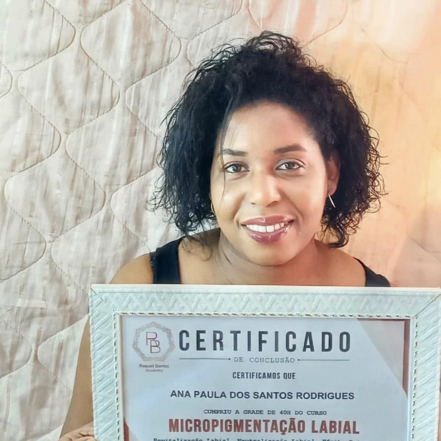 Curso Micropigmentação Labial da Raquel Barros depoimento