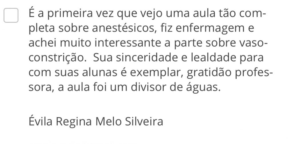 Curso Micropigmentação Labial da Raquel Barros depoimento