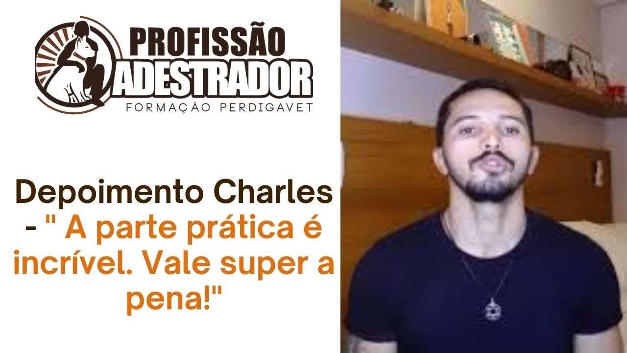 Curso Profissão Adestrador Método Perdigavet depoimento