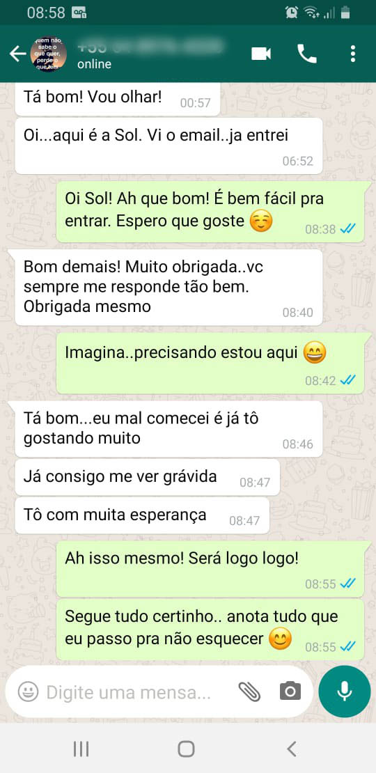 Método Maratona para Engravidar depoimento