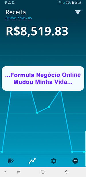 Fórmula Negócio Online depoimento