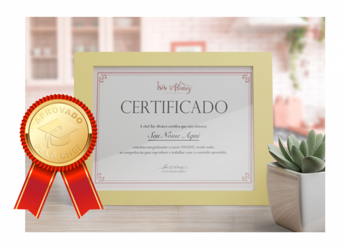 Curso Online de Panetones da Ísis Alvarez certificado mec valido