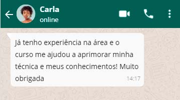 Plástica dos Pés - Curso Avançado depoimento