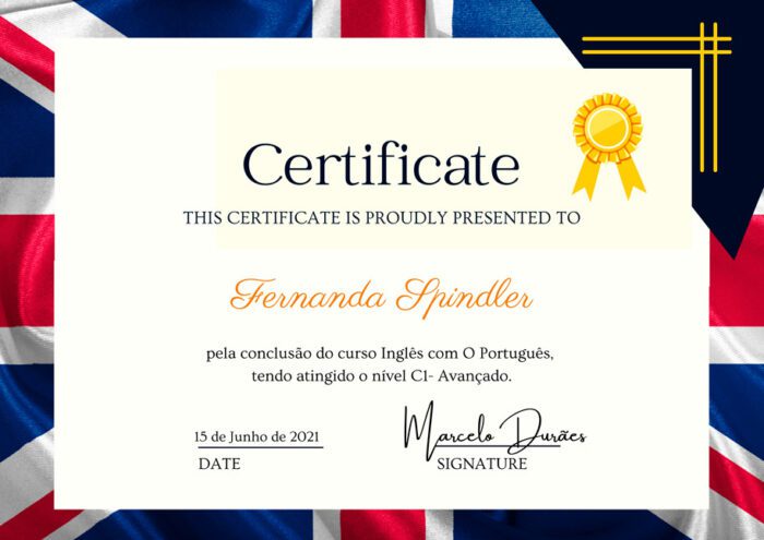 Método Imersivo Inglês com O Português certificado mec valido