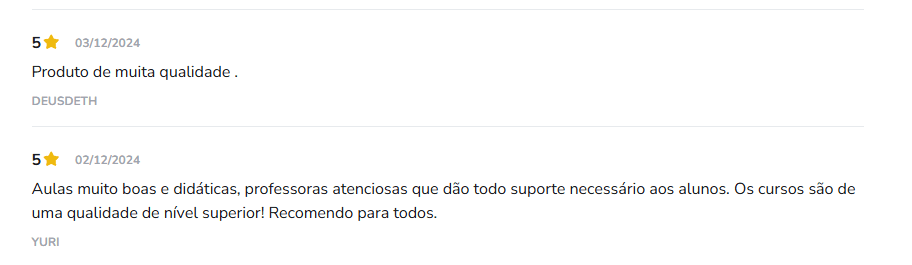 Curso Crescimento Acelerado com IA depoimento