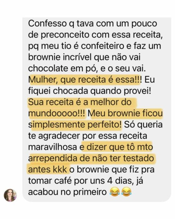 Combo Premium Confeiteira Profissional depoimento