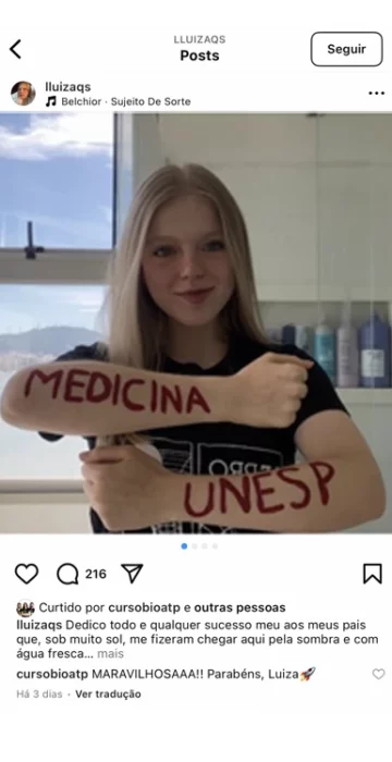 Curso Universo Narrado depoimento