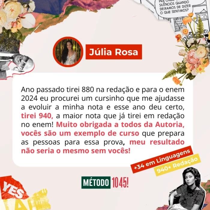 Método 1045 - Enem Premium depoimento