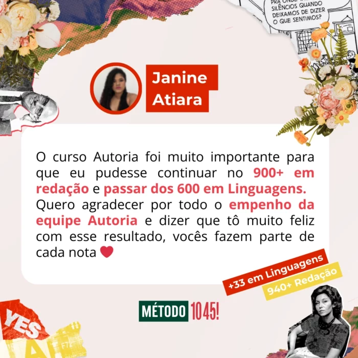 Método 1045 - Enem Premium depoimento