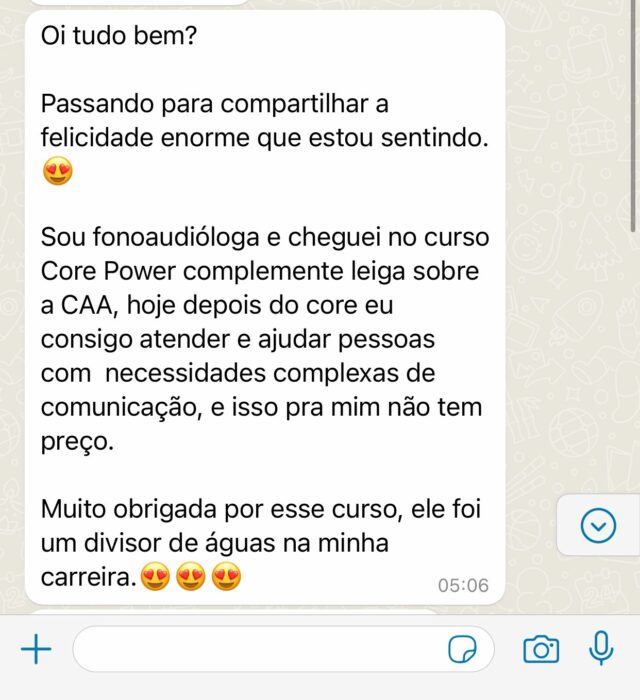 Core Power 2.0 depoimento