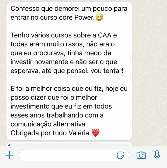 Core Power 2.0 depoimento