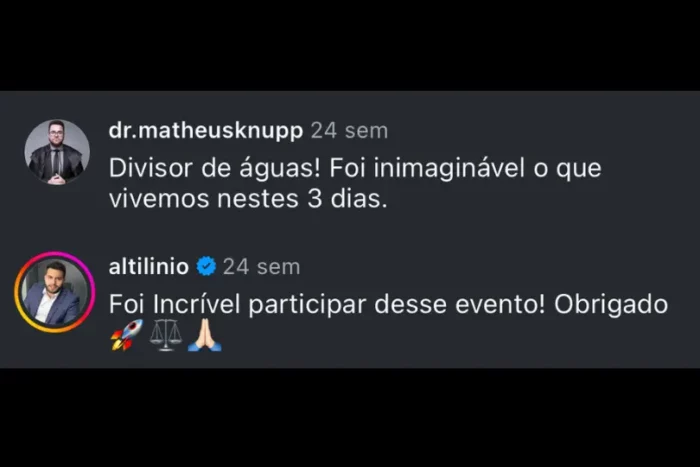 Júri Experience depoimento