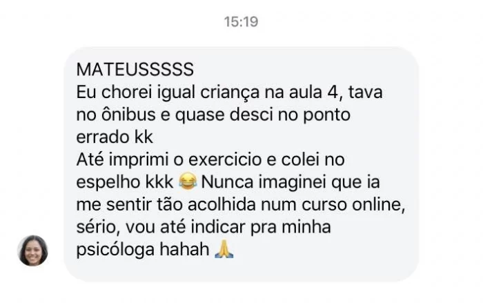  MBE - Método de Blindagem Emocional depoimento